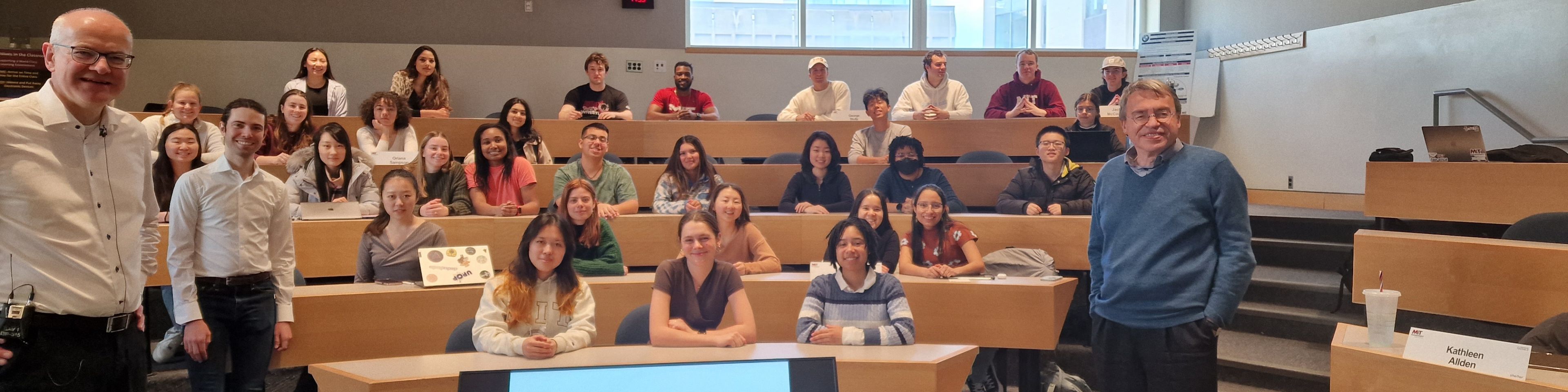The undergraduate course “Analytics for a Better World” kicks off at MIT