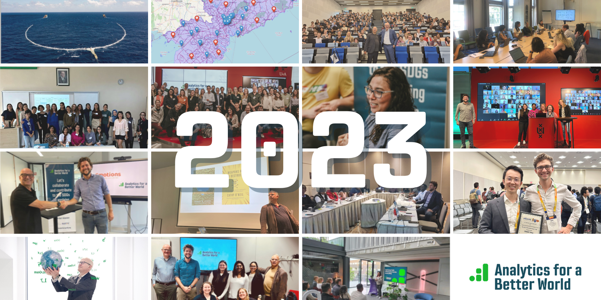 Analytics for a Better World: 2023 Year in Pictures!