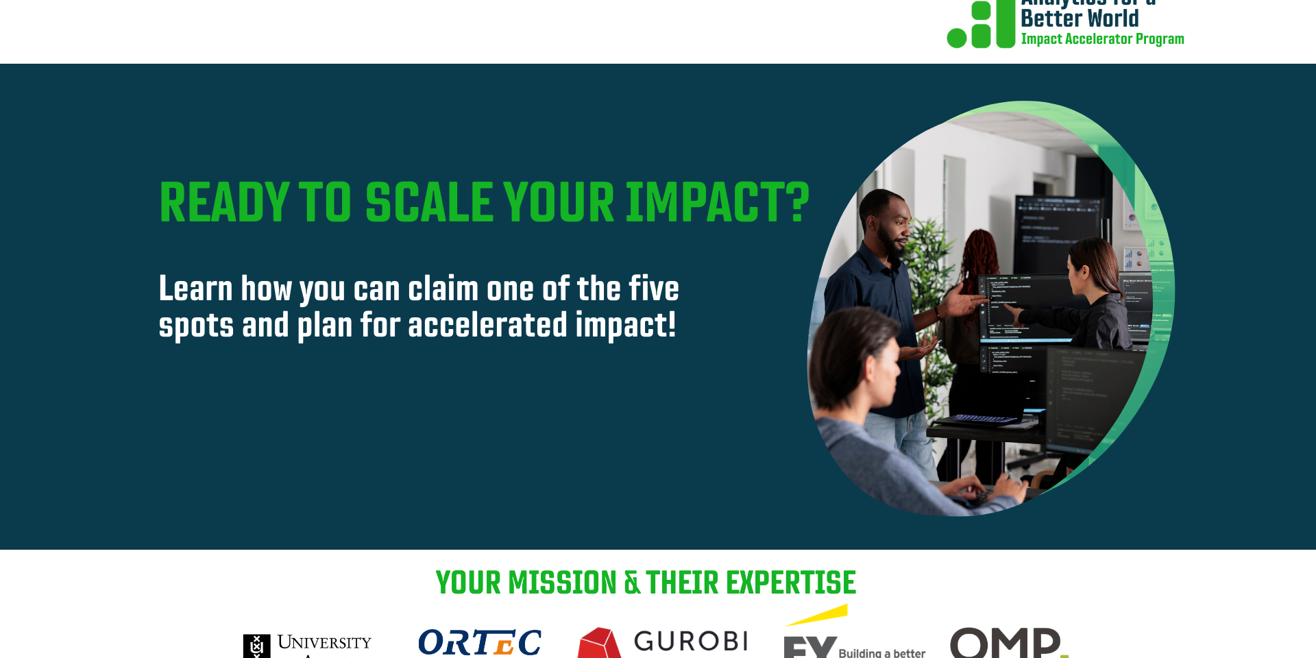 Ready to scale your impact? Join the Impact Accelerator Program Q&A on October 7th!