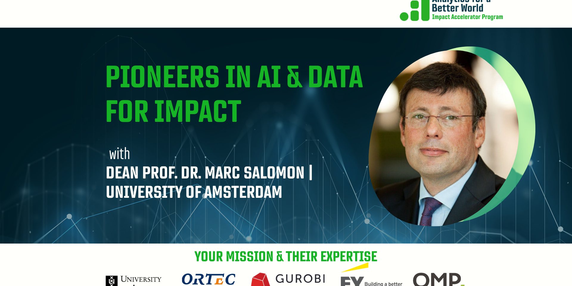 Pioneers in AI & Data for Impact